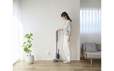 充電式紙パックスティッククリーナー SBD-202P-H グレー