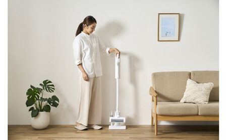 充電式紙パックスティッククリーナー SBD-78P-W ホワイト