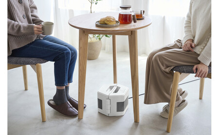 セラミックファンヒーター ACH-MN12A-W ホワイト