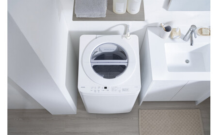 全自動電気洗濯機 6.0kg ITW-60B01-W ホワイト