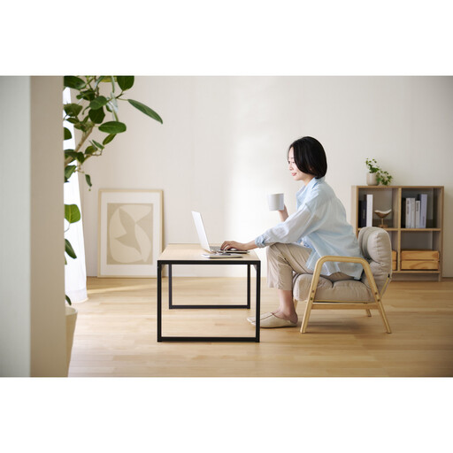 ウッドアームチェアSサイズ WACR-S アイボリー