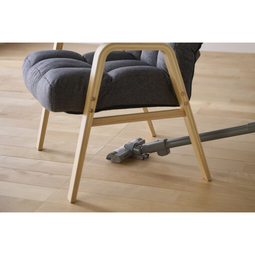 ウッドアームチェアLサイズ WACR-L ダークグレー