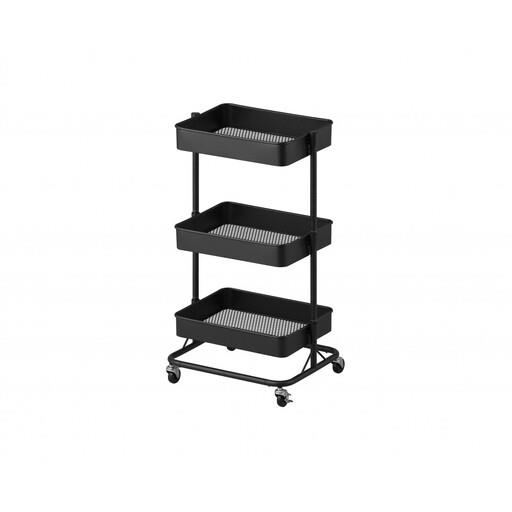 キッチンワゴン KWG-HAR ブラック