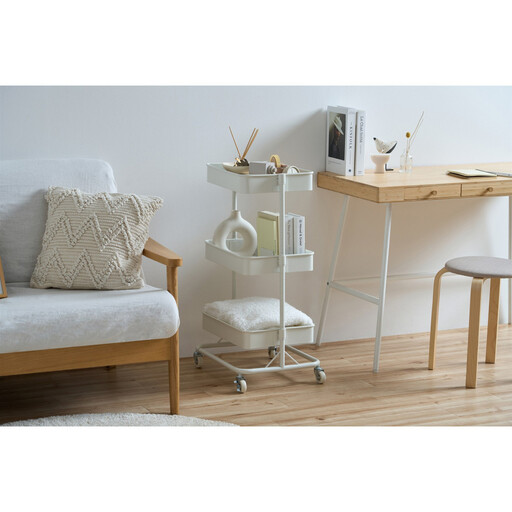 キッチンワゴン KWG-HAR ホワイト