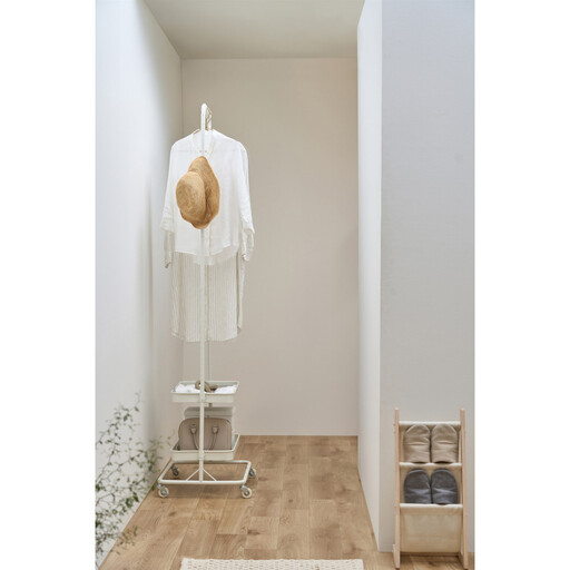 ハンガーワゴンスリム HWG-HAS ホワイト