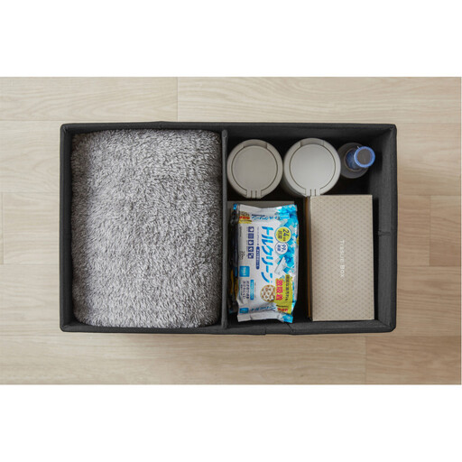 3WAY引き出し収納ボックス 引き出し4つタイプ SST4H-60 グレー