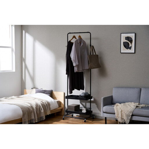 ハンガーワゴン HWG-HA ブラック