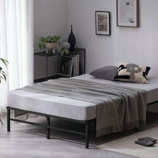 スチールベッド セミダブル SB01ーSD ブラック