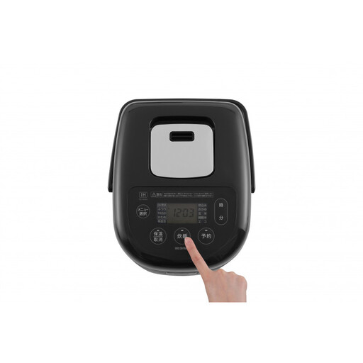 IHジャー炊飯器 5.5合 RC-IKB50-B ブラック