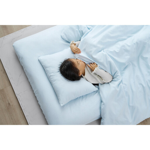 マットレス付き布団９点セット KFS-M9S ライトブルー