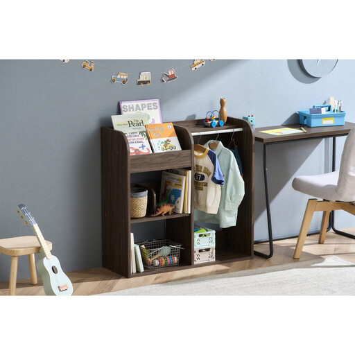 ワードローブトイハウスラック WTHR-830 ウォールナット