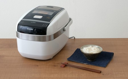 米屋の旨み 銘柄量り炊き 圧力IHジャー炊飯器5.5合（分離なし）RC-PC50-W