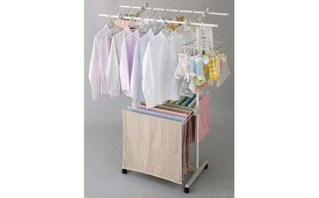 室内物干しW-700KR ホワイト