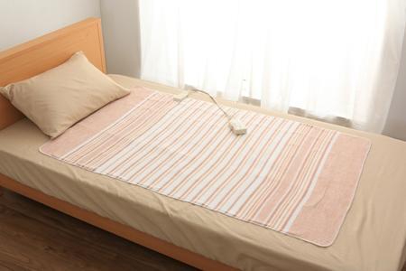 電気しき毛布 140×80cmEHB-1408-Tブラウン アイリスオーヤマ