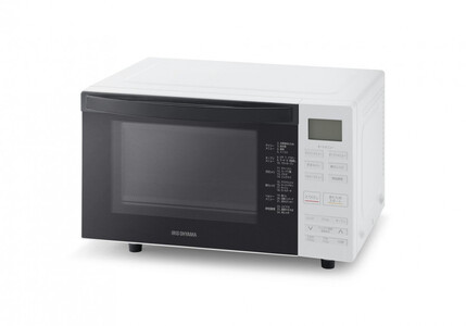 オーブンレンジ 18L 電子 調理家電 アイリスオーヤマ 自動メニュー23種類時短 ヘルシーメニュー ずぼらめし あたため MO-F1810-Wホワイト レンジ