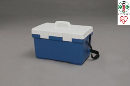 クーラーボックス20L　CL-20ブルー／ホワイト アイリスオーヤマ