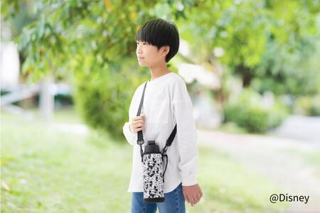 ステンレスケータイボトルダイレクトボトルNDDB-1000ミッキー アイリスオーヤマ