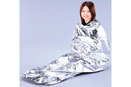 【5人分】非常用保温アルミシート寝袋型　JTH-1020　シルバー アイリスオーヤマ