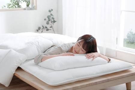 洗える掛け布団 洗濯ネット付 KKF-WB15-DN ホワイト アイリスオーヤマ