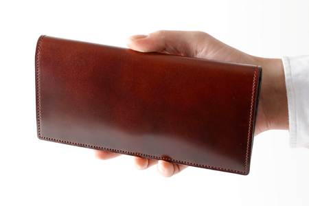 SOMES 財布 メンズ ディアマン 束入れ ブラウン DM-02 長財布 本革 [ソメスサドル 北海道 砂川市 12260606-br] レビューキャンペーン