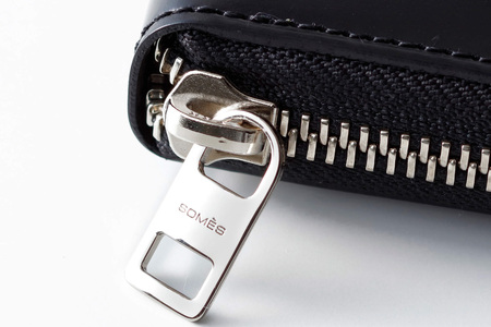 SOMES 財布 メンズ ディアマン DM-01 ラウンド束入れ ブラック 長財布 本革 [ソメスサドル 北海道 砂川市 12260607-bk] レビューキャンペーン