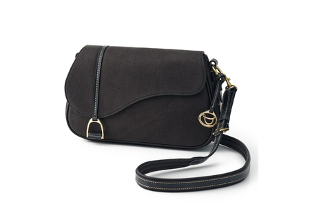 SOMES バッグ レディース イルザ IL-46 2way サドルショルダー（ブラック） [ソメスサドル株式会社 北海道 砂川市 12260610-bk] レビューキャンペーン