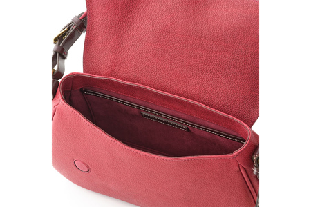 SOMES バッグ レディース イルザ IL-46 2way サドルショルダー（ワイン） [ソメスサドル株式会社 北海道 砂川市 12260610-wi] レビューキャンペーン