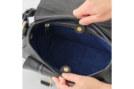 SOMES バッグ レディース イルザ IL-41 サドルショルダー（ブラック） [ソメスサドル株式会社 北海道 砂川市 12260612-bk] レビューキャンペーン