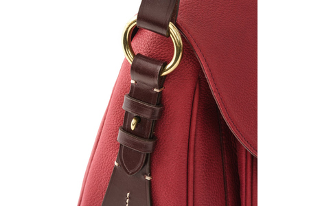SOMES バッグ レディース イルザ IL-41 サドルショルダー（ワイン） [ソメスサドル株式会社 北海道 砂川市 12260612-wi] レビューキャンペーン