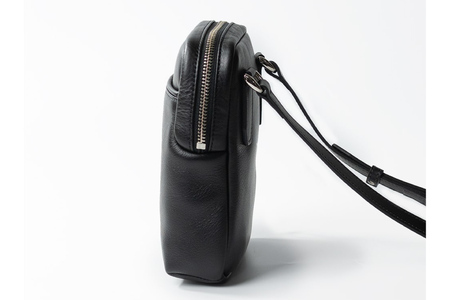 SOMES ショルダー ポーチ キャバレッティ （ブラック） CI-03 [ソメスサドル 北海道 砂川市 12260567] レビューキャンペーン