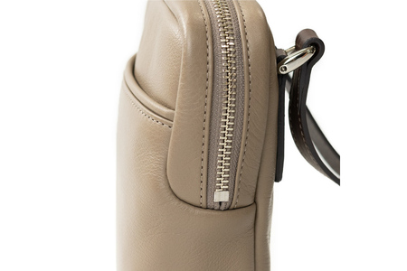 SOMES ショルダー ポーチ キャバレッティ （グレージュ） CI-03 [ソメスサドル 北海道 砂川市 12260568] レビューキャンペーン