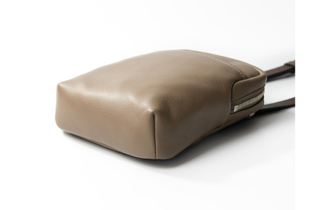 SOMES ショルダー ポーチ キャバレッティ （グレージュ） CI-03 [ソメスサドル 北海道 砂川市 12260568] レビューキャンペーン