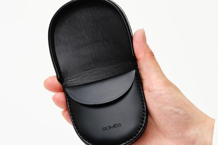 SOMES 馬蹄型 コインケース (ブラック) HV-28 [ソメスサドル 北海道 砂川市 12260727-a] レビューキャンペーン