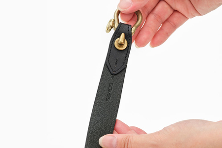 SOMES キーホルダー (ブラック) WF-28 [ソメスサドル 北海道 砂川市 12260678-a] レビューキャンペーン