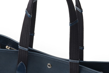 SOMES トートバッグ （ブルー）RE-34 [ソメスサドル 北海道 砂川市 12260755-a] レビューキャンペーン