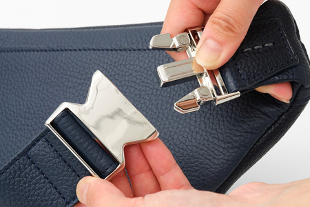 SOMES ウエストポーチ （ネイビー）GL-09 [ソメスサドル 北海道 砂川市 12260762-a] レビューキャンペーン