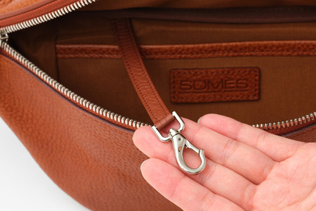 SOMES ウエストポーチ （ブラウン）GL-09 [ソメスサドル 北海道 砂川市 12260762-b] レビューキャンペーン