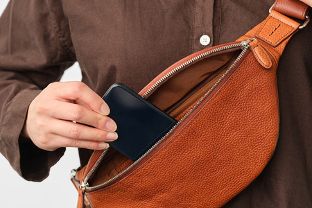 SOMES ウエストポーチ （ブラウン）GL-09 [ソメスサドル 北海道 砂川市 12260762-b] レビューキャンペーン