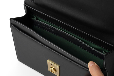 SOMES クラッチバッグ （ブラック）EX-32 [ソメスサドル 北海道 砂川市 12260823-b] レビューキャンペーン