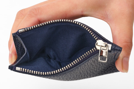 SOMES 二つ折り財布 （ネイビー）GL-10 [ソメスサドル 北海道 砂川市 12260817-a] レビューキャンペーン