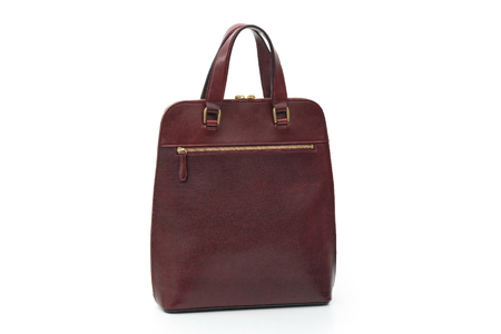 SOMES バッグ タテ型ブリーフ （バーガンディ）HE-01 [ソメスサドル 北海道 砂川市 12260818-a] レビューキャンペーン