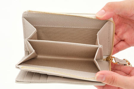 SOMES LF折財布 （アイボリー）PT-73 [ソメスサドル 北海道 砂川市 12260816-a] レビューキャンペーン