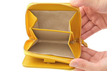 SOMES 二つ折り財布 （イエロー）PT-75 [ソメスサドル 北海道 砂川市 12260815-c] レビューキャンペーン