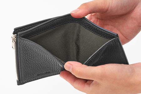 SOMES GL-10 二つ折り財布 ブラック [ソメスサドル 北海道 砂川市 12260872] 