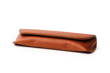 SOMES GL-14 メガネケース ブラウン [ソメスサドル 北海道 砂川市 12260918] 