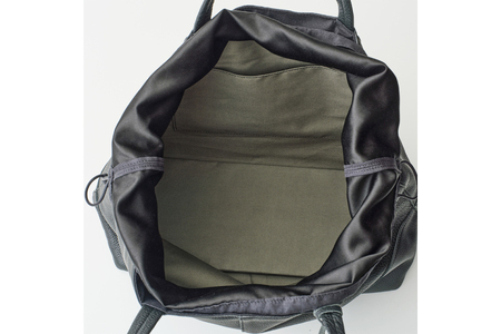 SOMES AT-77 トートバッグ L ブラック [ソメスサドル 北海道 砂川市 12260906]