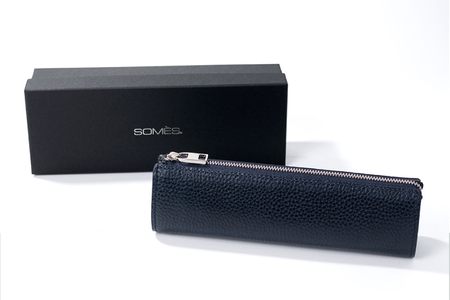 SOMES GL-13 ペンケース ネイビー [ソメスサドル 北海道 砂川市 12260954-b]