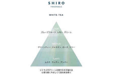 SHIRO　ホワイトティー オードパルファン [01460]