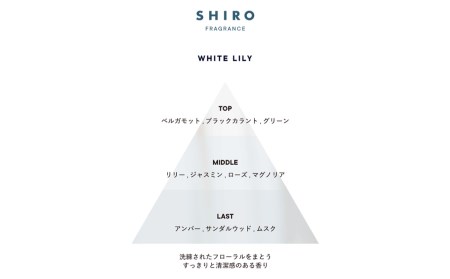 SHIRO ファブリックソフナー 3つの香りセット [01345] | 北海道砂川市