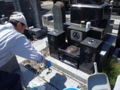 【岩沼市】お墓清掃サービス(清掃作業・報告)